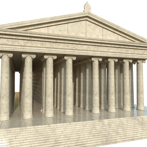 3D temple artemis - TurboSquid 1218841