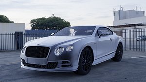 bentley continental 2015 3D model