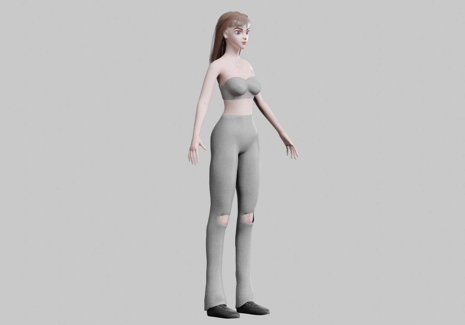 Beautiful Basic Woman V27917 3D Model - TurboSquid 2278244