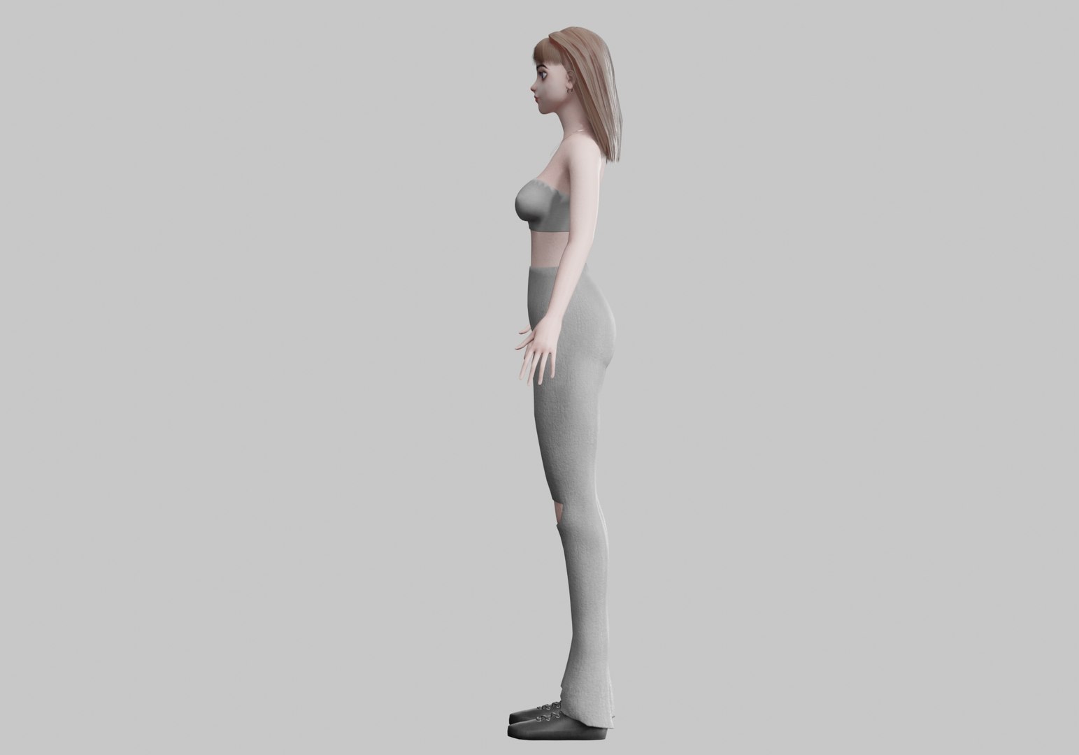 Beautiful Basic Woman V27917 3D Model - TurboSquid 2278244