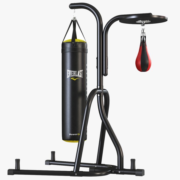 Boxing Sand Bag and Speed Bag With Stand 3D model TurboSquid 1959209