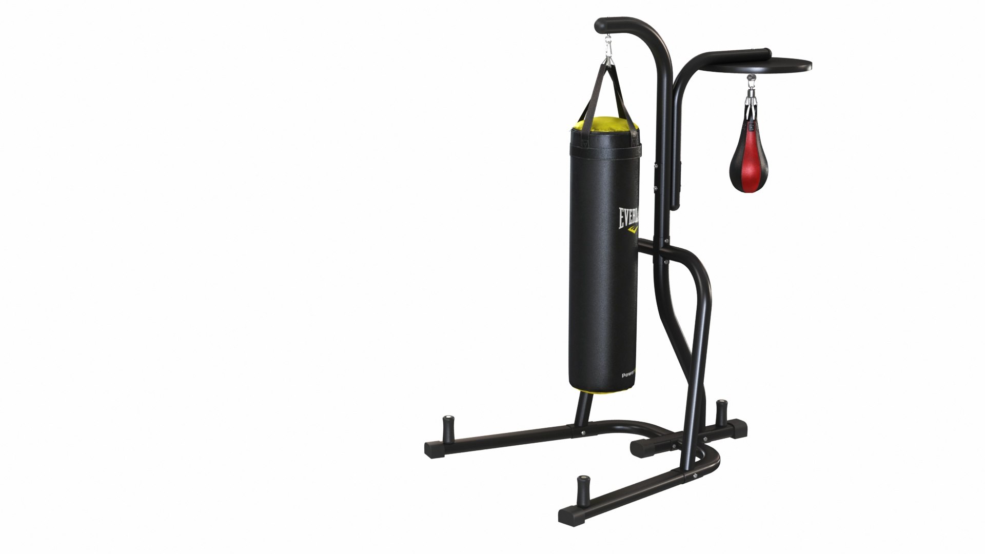 Boxing Sand Bag And Speed Bag With Stand 3D Model - TurboSquid 1959209