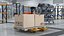 Transpallet manuale Lion con scatole attrezzate