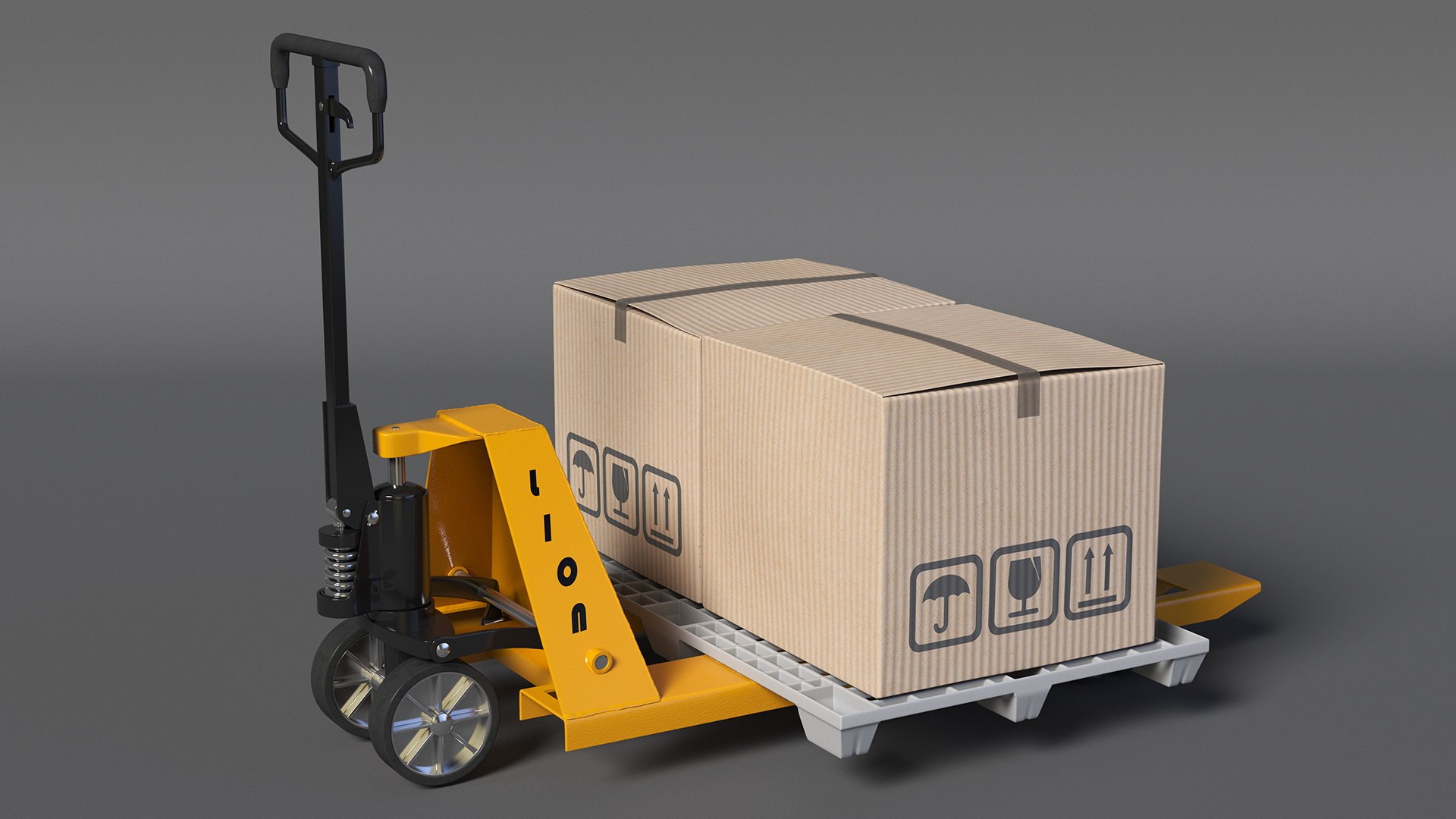 Hand Pallet Truck Lion with Boxes Rigged 3D model https://p.turbosquid.com/ts-thumb/Ew/B1ysTD/ij/handpallettrucklionwithboxesrigged3dmodel007/jpg/1698144798/1920x1080/fit_q87/e215c9d8df64f265fe8d5b74ead47b45a75f6819/handpallettrucklionwithboxesrigged3dmodel007.jpg