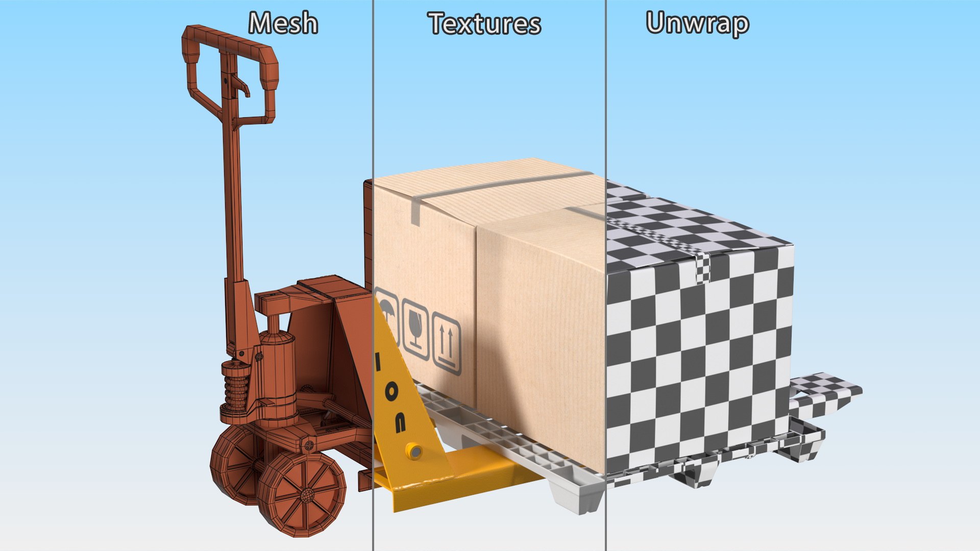 Hand Pallet Truck Lion with Boxes Rigged 3D model https://p.turbosquid.com/ts-thumb/Ew/B1ysTD/il/handpallettrucklionwithboxesrigged3dmodel024/jpg/1698144865/1920x1080/fit_q87/ab821900ed3d65b37a3e996ba783884c86632aca/handpallettrucklionwithboxesrigged3dmodel024.jpg