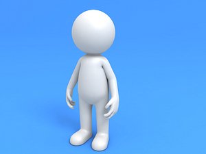 3D rigged character