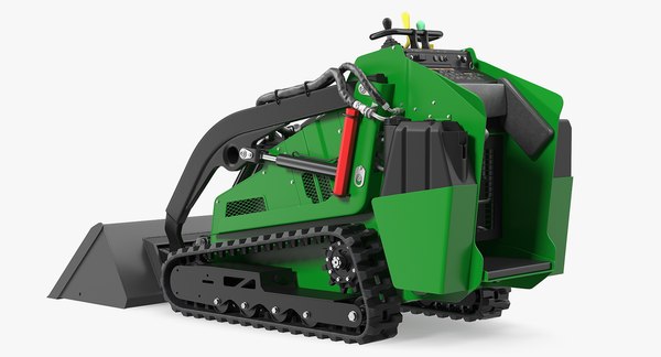 Mini loader clean 3D model - TurboSquid 1381744