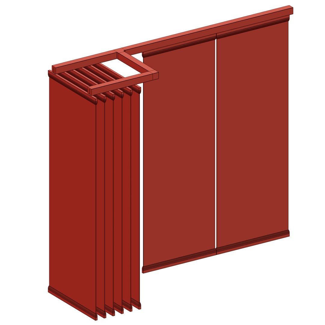 3D Glass Sliding Partition Walls TurboSquid 1907171