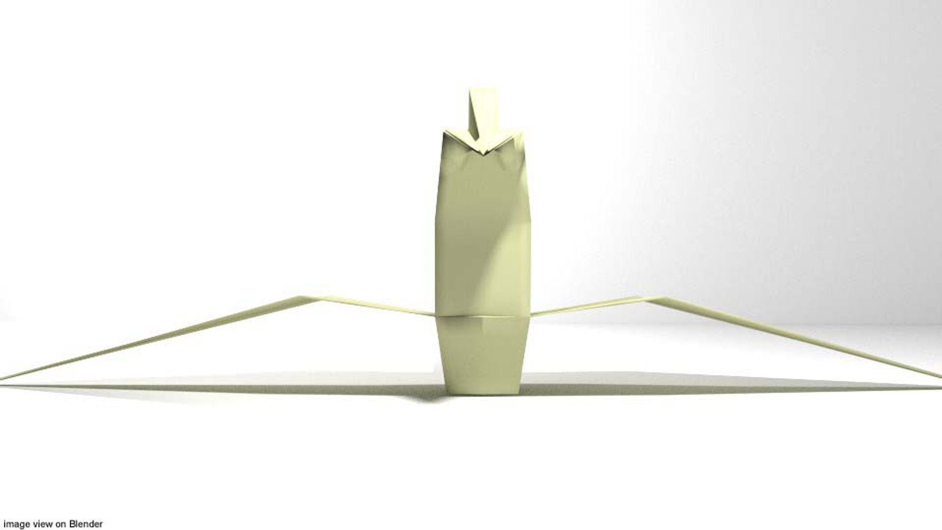 3D Bird Origami - TurboSquid 1234586
