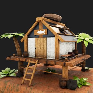 Pantano Pescador 3D