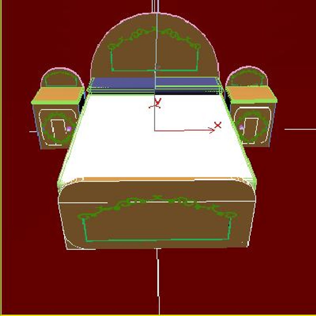 bed animation 3d 3ds