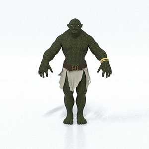 laos Troll Game Character 3D