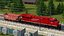 Locomotive Canadian Pacific with Hopper Car Generic model