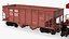 Locomotive Canadian Pacific with Hopper Car Generic model