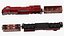 Locomotive Canadian Pacific with Hopper Car Generic model