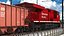 Locomotive Canadian Pacific with Hopper Car Generic model