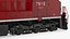 Locomotive Canadian Pacific with Hopper Car Generic model