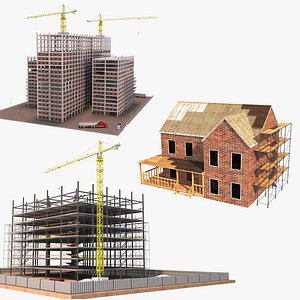 3D Construction Collection 8 model