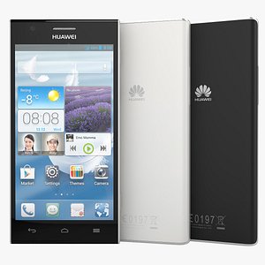 Huawei Ascend P2 Black and White