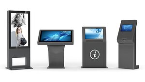 3D Electronic Kiosk Collection