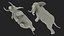 Animated Elephant Running Rigged for Maya
