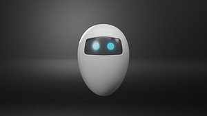 Floating minimal robot 3D model