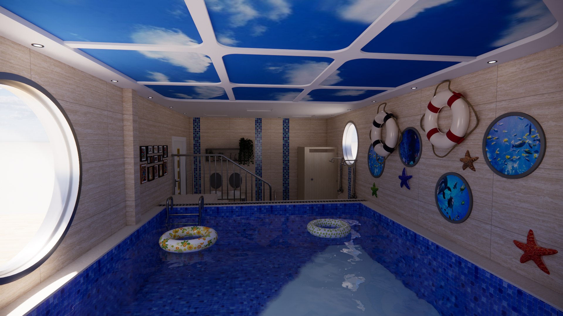 3D Collection Swimming Pools -B7 - TurboSquid 2493869