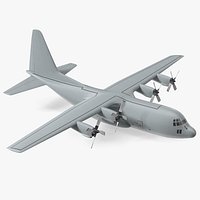 Turboprop Military Transport Aircraft Scale Model