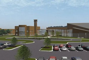 3d max modern church