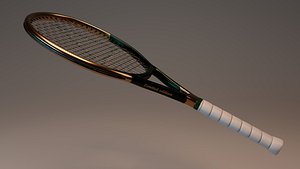 3D Tennis racket model