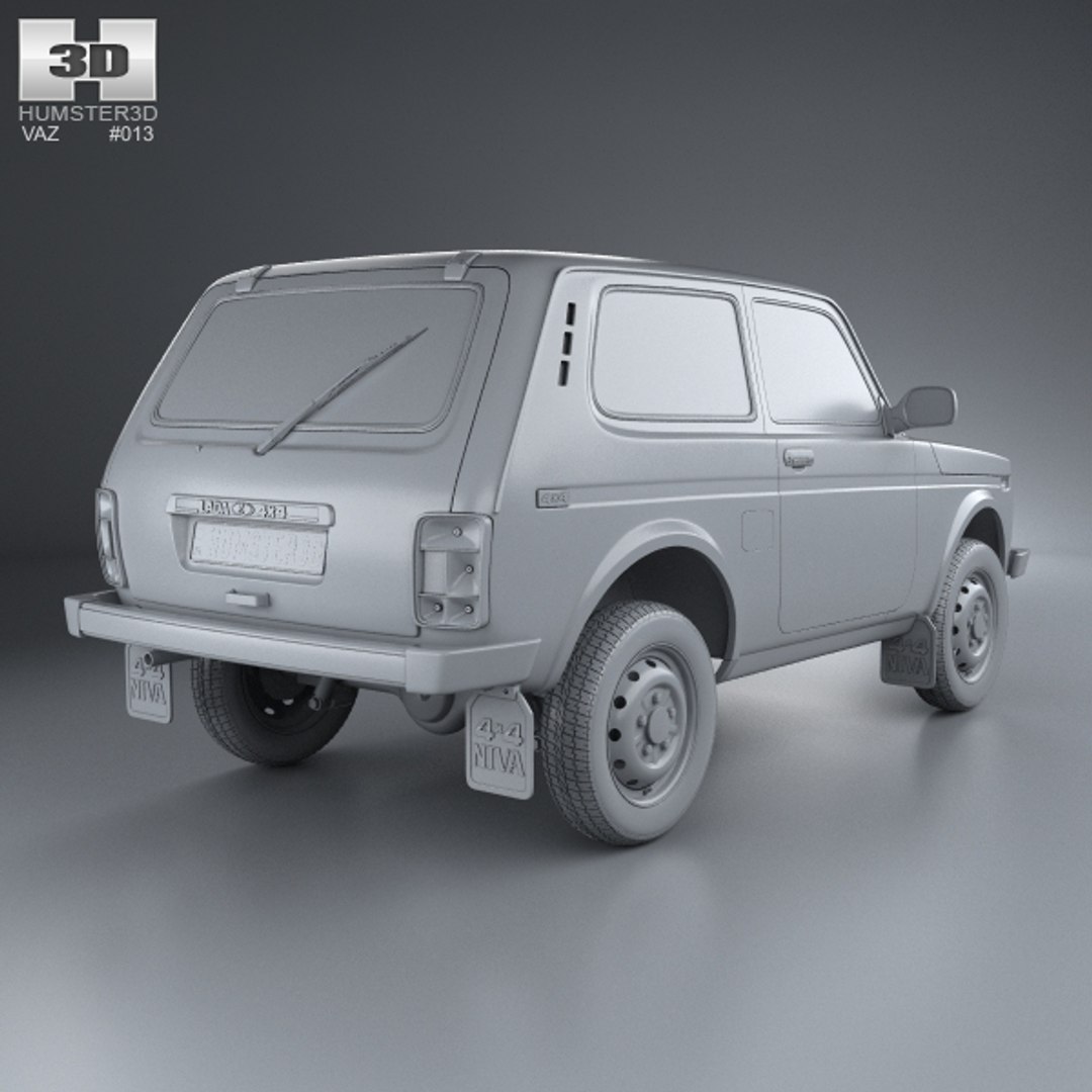 Lada Niva 3d model