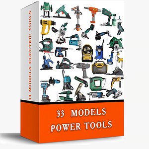 33 MODELS ELECTRIC TOOLS PACK Collection
