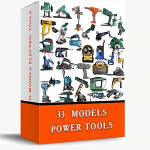 33 MODELS ELECTRIC TOOLS PACK Collection