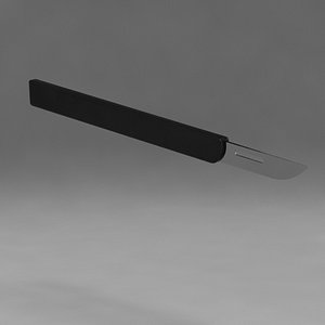 scalpel 3d model