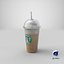 Frappuccino de Mocha gelado de café Starbucks