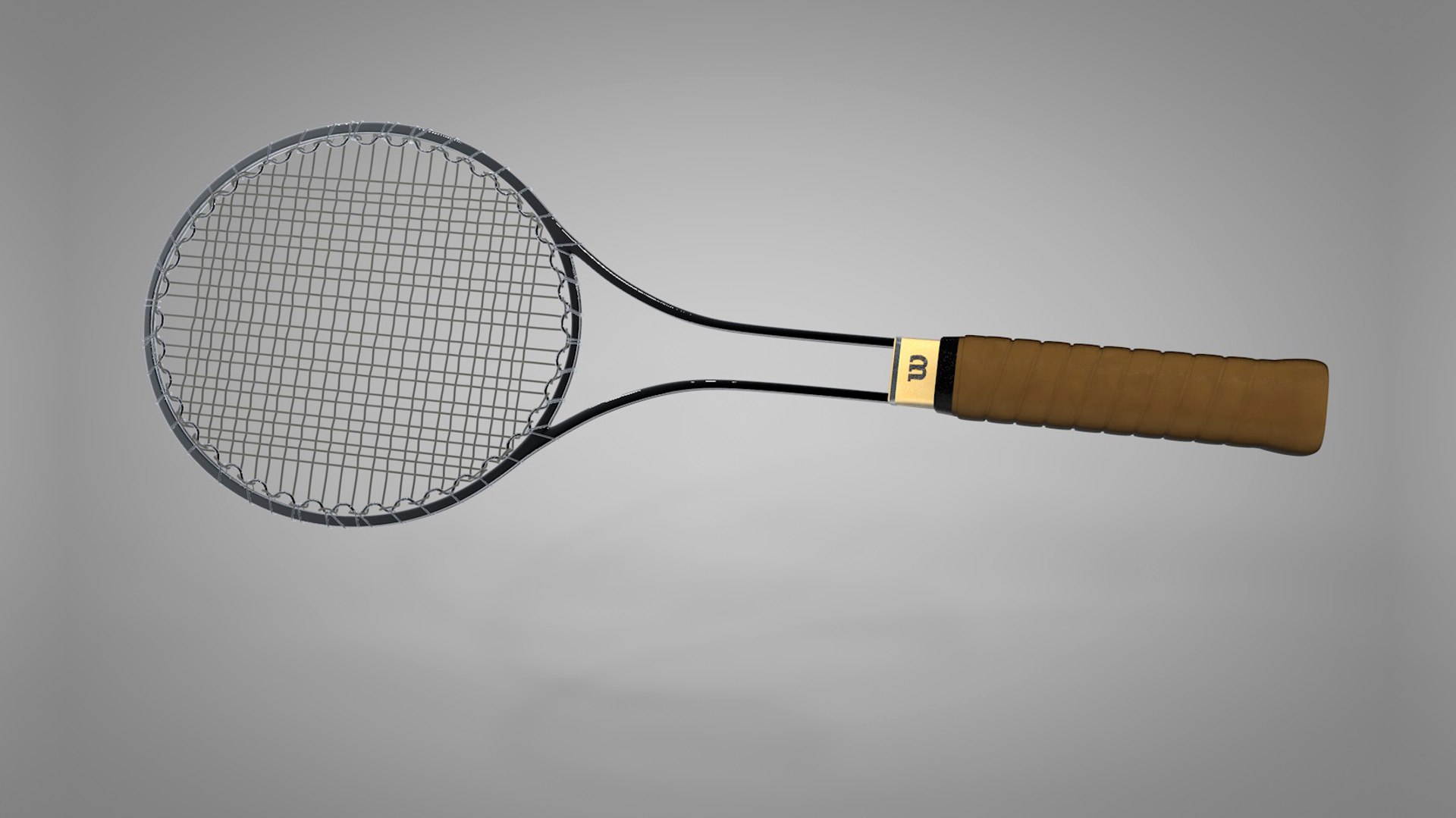 3D Wilson T2000 Jimmy Connors - TurboSquid 1338951