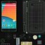 LG谷歌Nexus 5黑白智能手机