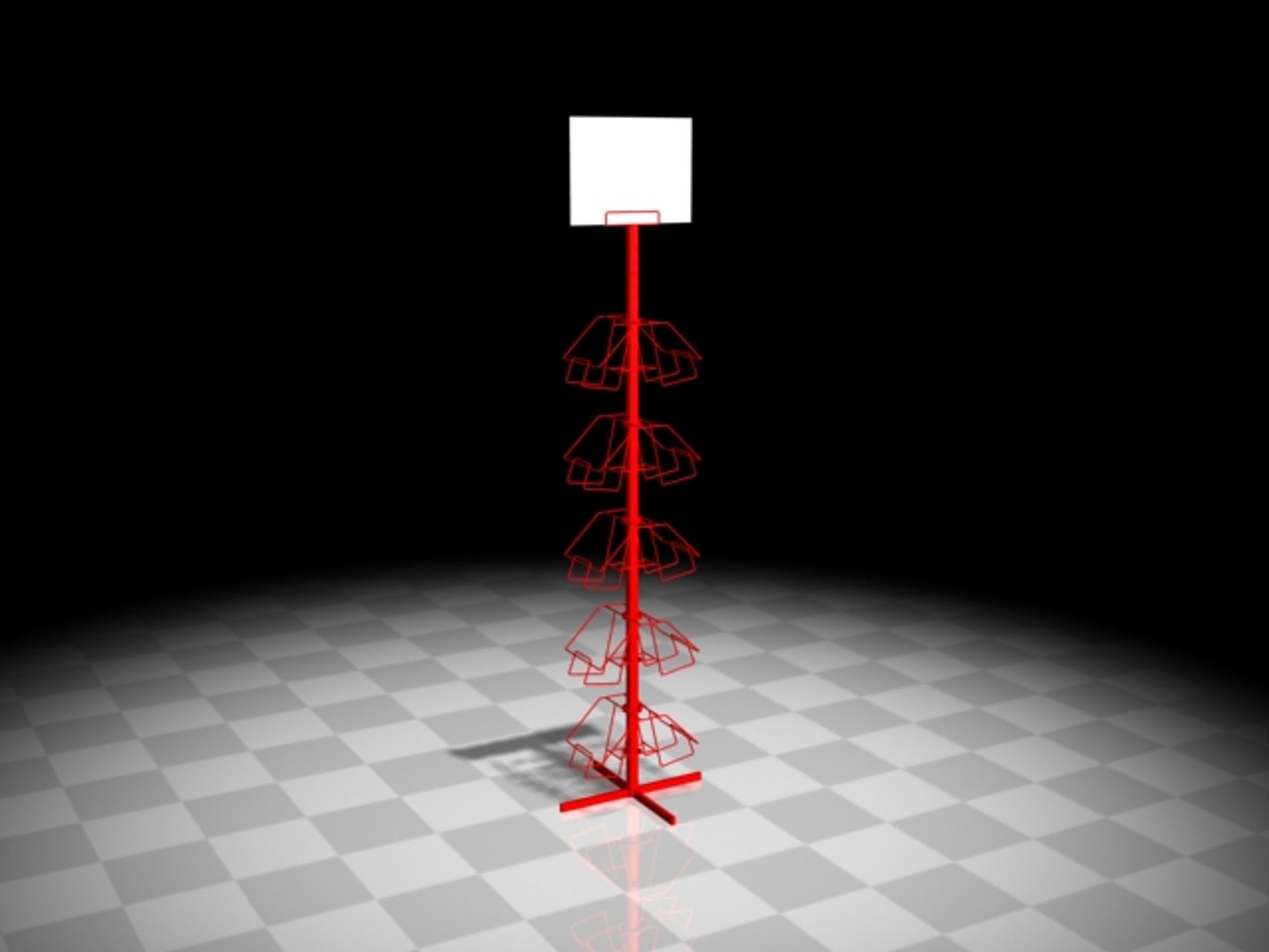 3d display wire rack