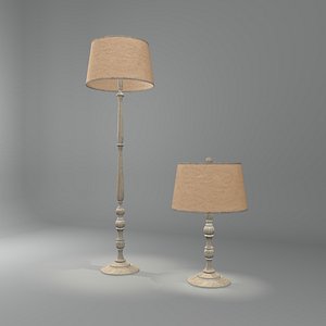 3ds max victorian modern lamp