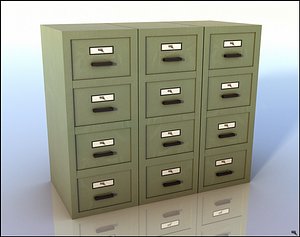 document cabinet model