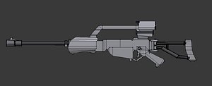 A Familiar Rifle From Some Game