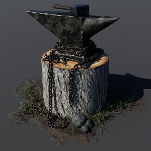 Medieval Blacksmith Anvil