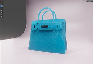 Hermes Birkin Handbag 3D model