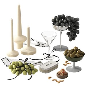 3D model decorsetkitchenVray