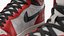 Nike Air Jordan Retro Basketball Footwear High Red 3D model