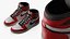 Nike Air Jordan Retro Basketball Footwear High Red 3D model