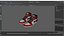 Nike Air Jordan Retro Basketball Footwear High Red 3D model
