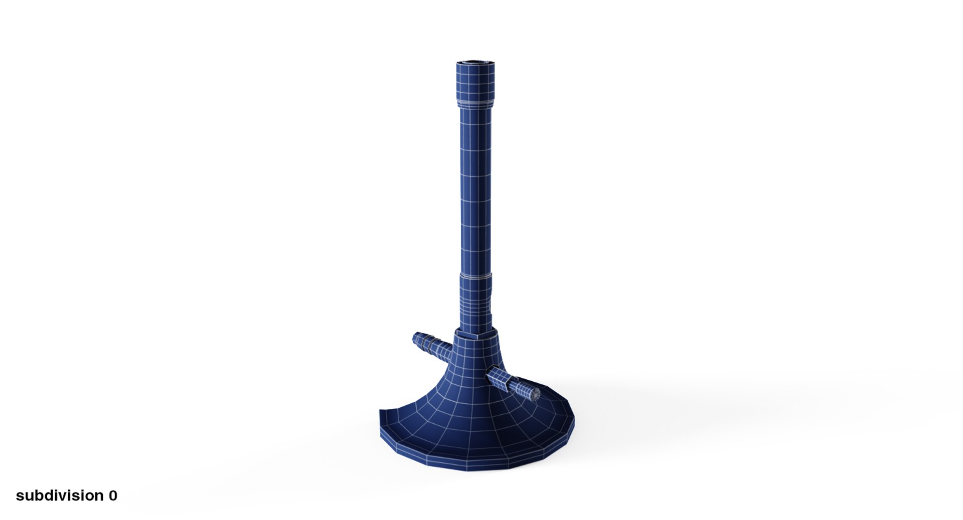 bunsen burner 3D model https://p.turbosquid.com/ts-thumb/Ex/XDT93b/nQw7ylyb/wireframe4/png/1560168927/1920x1080/fit_q87/5e18967a3a3d026c91c0942ded5b3d92937869db/wireframe4.jpg