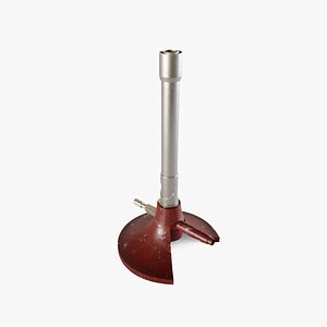 Bunsen Burner With Needle Valve