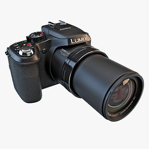 3d 3ds panasonic dmc-fz20 video camera